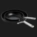 Набор сковородок KitchenAid FHA 20+28 см с керамическим покрытием (Stainless Steel/Black) (CC005698-001)