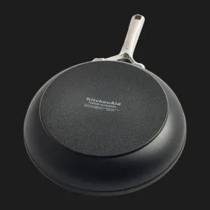 Набор сковородок KitchenAid FHA 20+28 см с керамическим покрытием (Stainless Steel/Black) (CC005698-001)