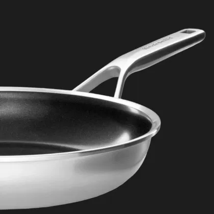 Набор сковородок KitchenAid MSS 20+28 см с керамическим покрытием (Stainless Steel/Black) (CC006065-001)