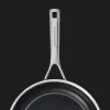 Набор сковородок KitchenAid MSS 20+28 см с керамическим покрытием (Stainless Steel/Black) (CC006065-001)
