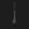 Набор кухонных принадлежностей с керамической подставкой KitchenAid Classic 6 предметов (Black/White) (KQG561BXOBE)