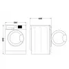 Пральна машина Whirlpool (FFB10469BVUA) (White/Black)