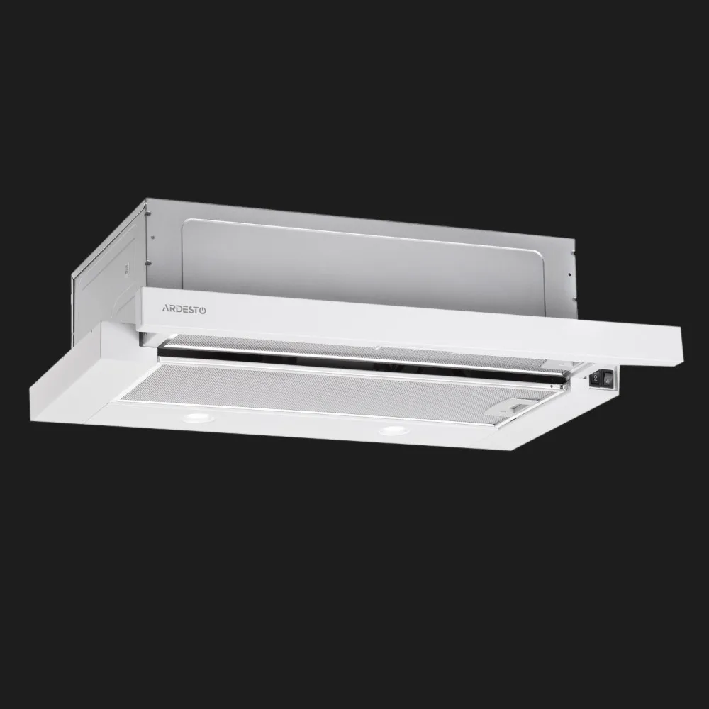 Витяжка Ardesto телескопічна HT-F700MW, 60см, 450 м3/год (White)