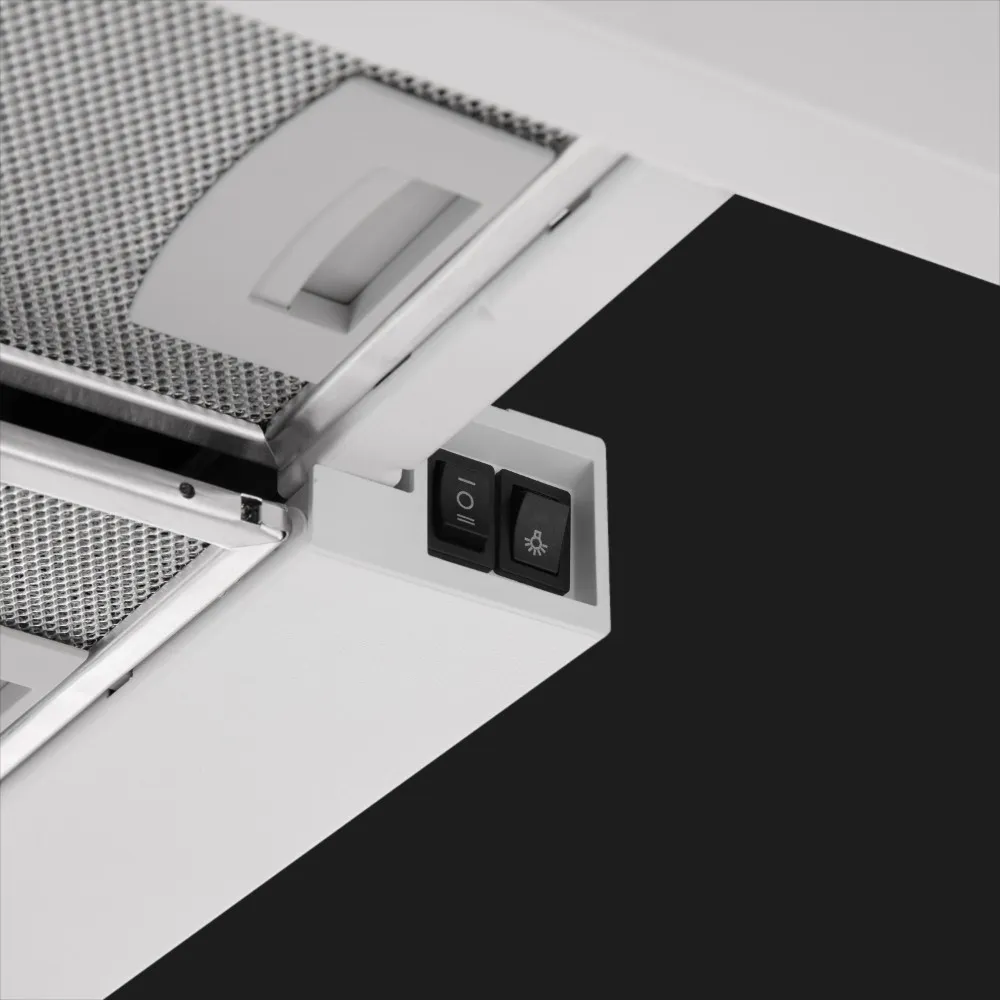 Витяжка Ardesto телескопічна HT-F700MW, 60см, 450 м3/год (White)