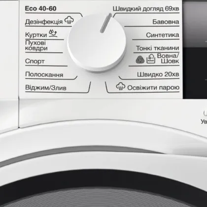 Пральна машина Electrolux (EW7F3684UU) (White/Black)