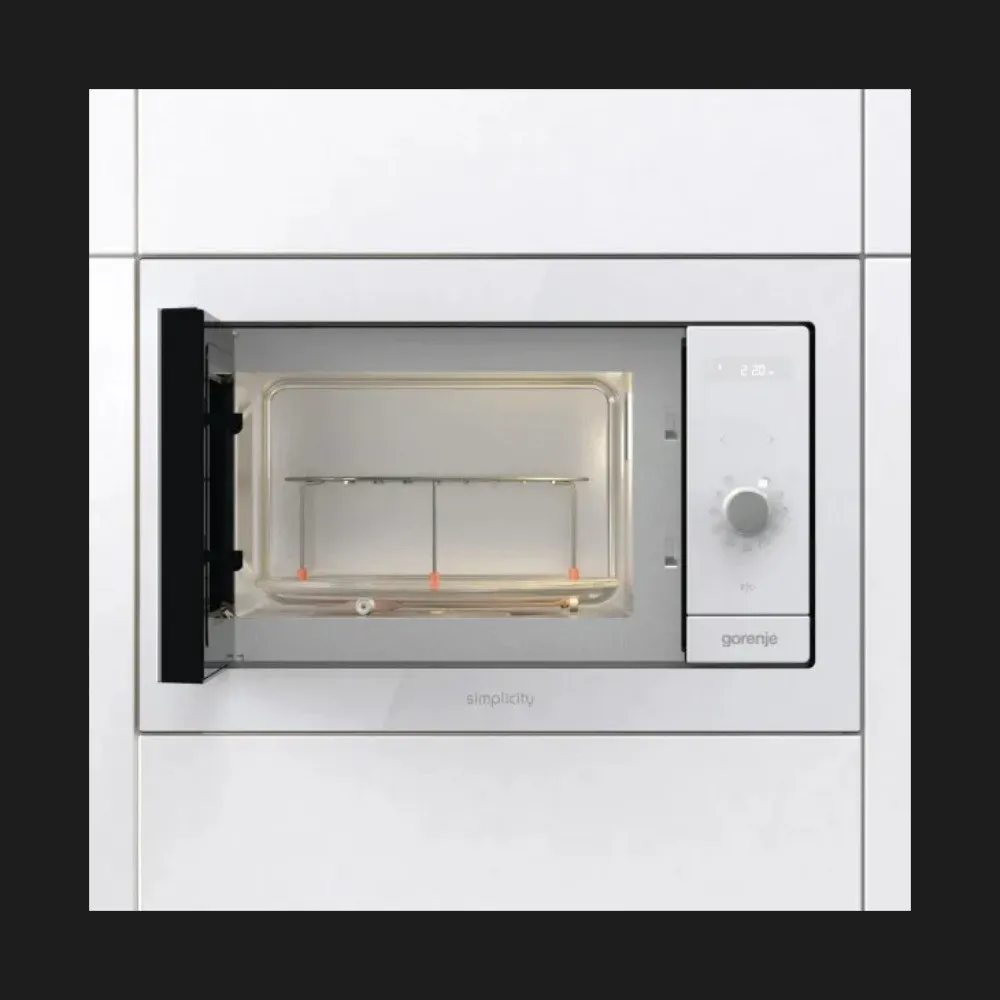 Мікрохвильова піч вбудована Gorenje BM235G1SYW (White)
