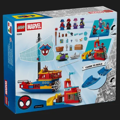 Конструктор LEGO Marvel Піратський корабель команди Павука (11208)