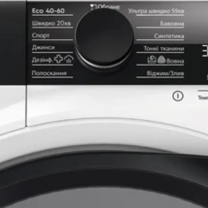 Пральна машина Electrolux (EW8F5492SQU) (White/Black)