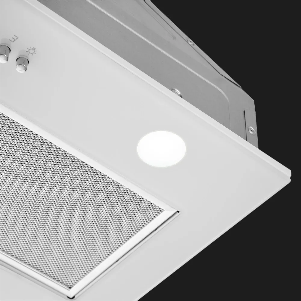 Витяжка Ardesto вбудована, 52см, 700 м3/год (White) (HFI-F900GW)