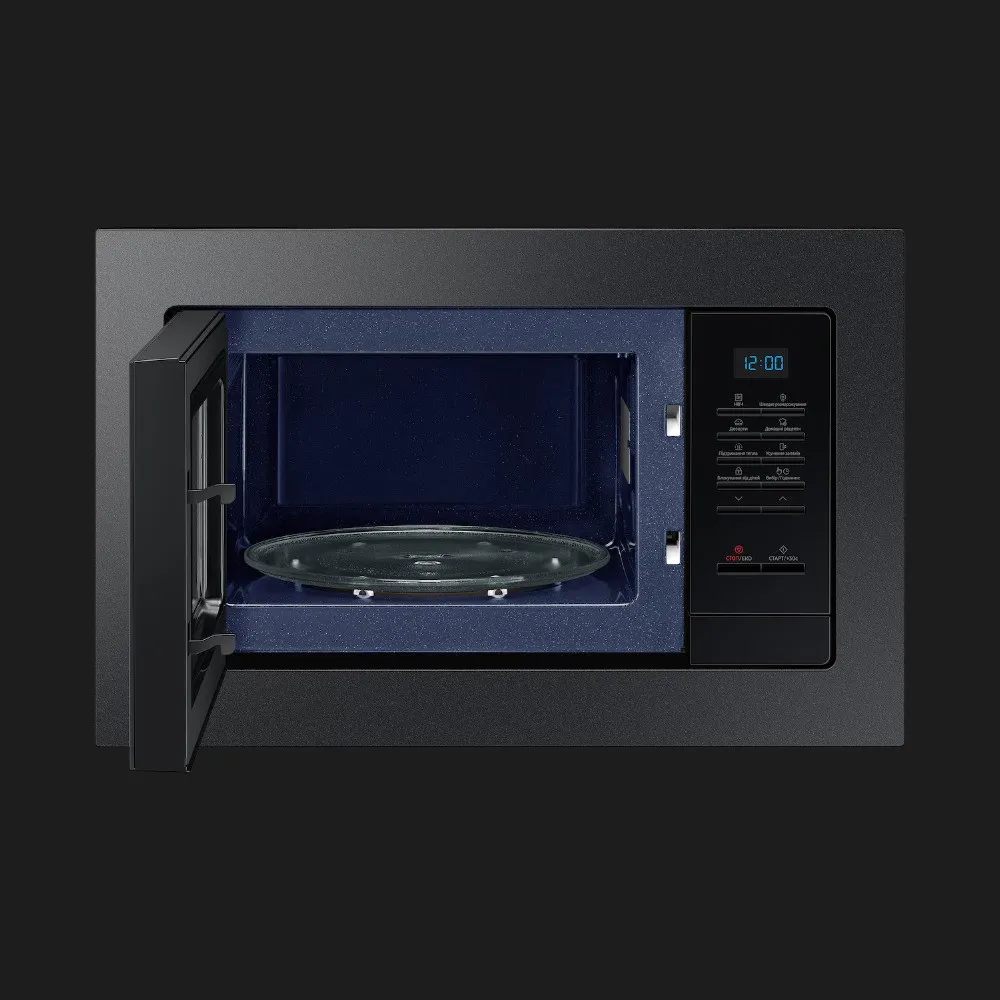 Мікрохвильова піч вбудована Samsung MS20A7013AB/UA (Black)