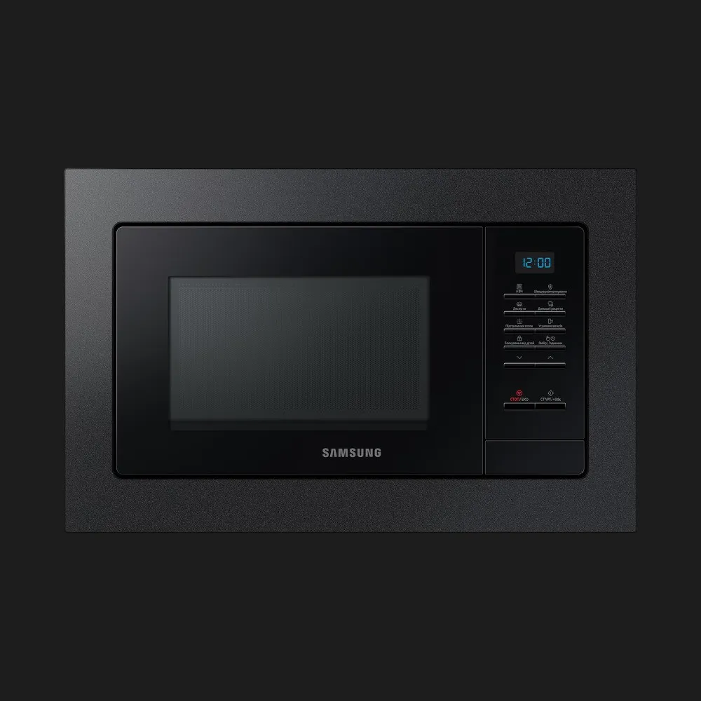 Мікрохвильова піч вбудована Samsung MS20A7013AB/UA (Black)