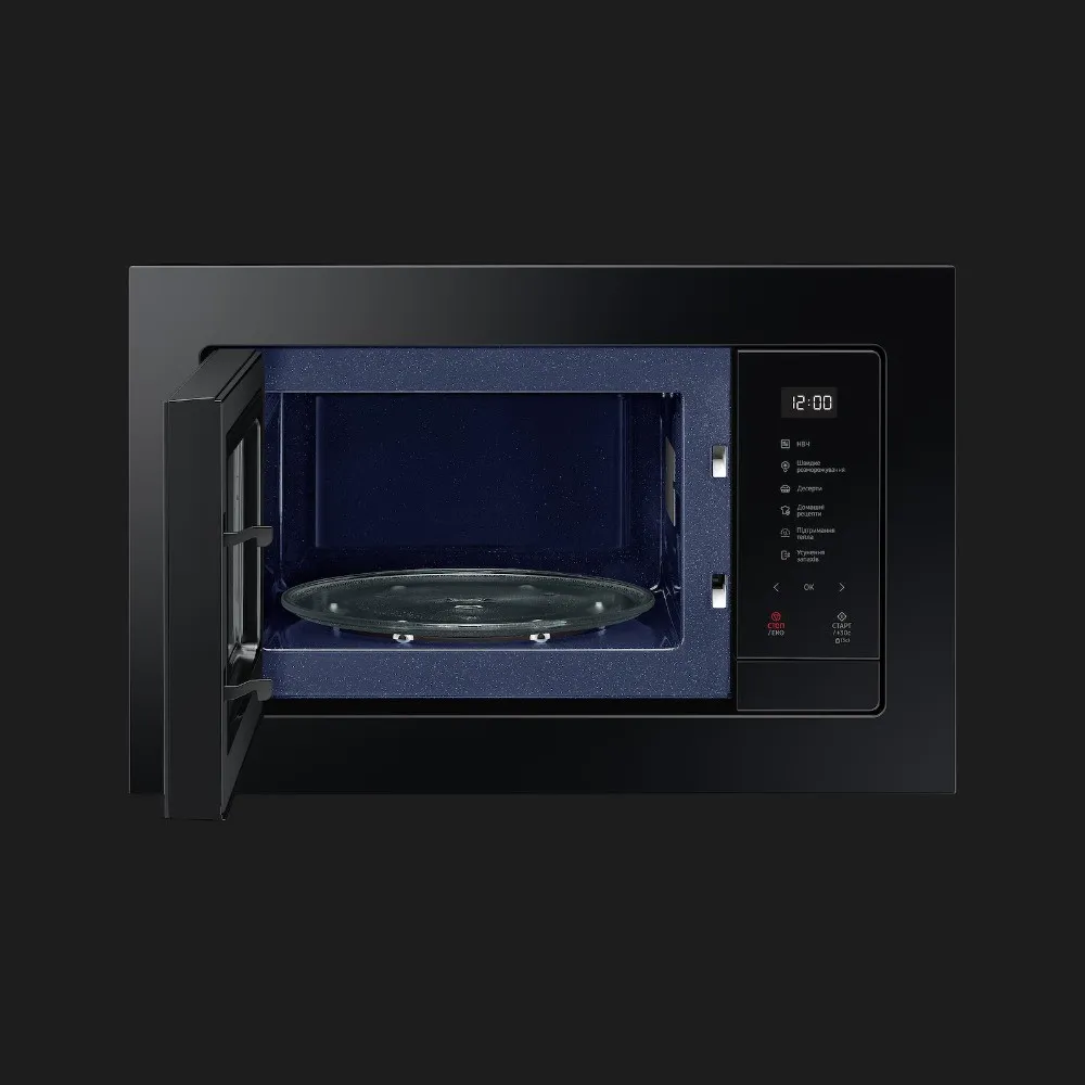 Мікрохвильова піч вбудована Samsung MS23A7118AK/UA (Black)
