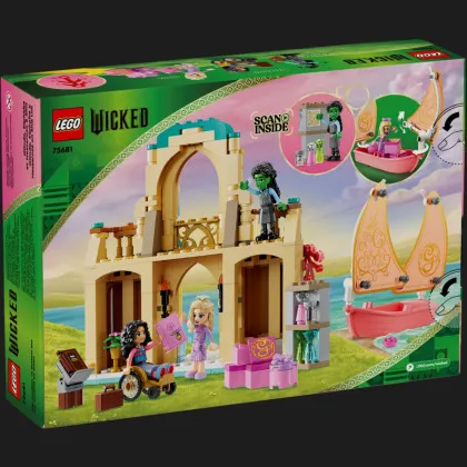 Конструктор LEGO Wicked Ґлінда, Ельфаба й Несароза в Університеті Шиз (75681)