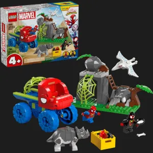 Конструктор LEGO Marvel Паук и его невероятные друзья Динозавратный спасательный транспорт команды Паука (11199)