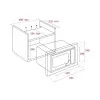 Мікрохвильова піч вбудована TEKA ML 820 BIS WH 40584203 (White)