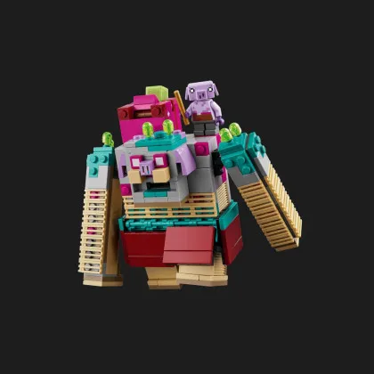 Конструктор LEGO Minecraft Сутичка з пожирачем 420 деталей (21257)