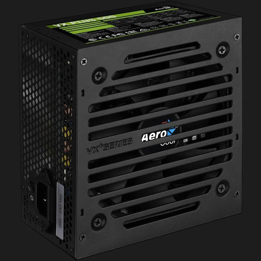 Блок живлення AeroCool VX Plus Stealth 500W (ACPN-VS50NEY.12)