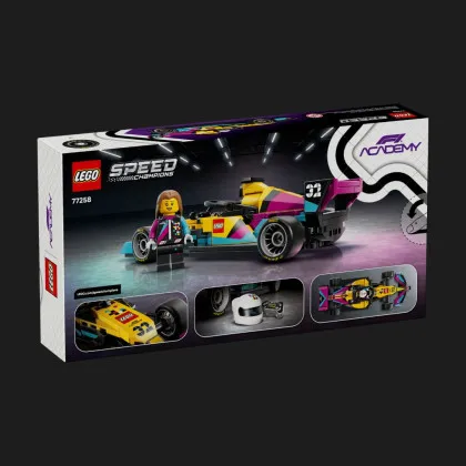 Конструктор LEGO Speed Champions Гоночний автомобіль F1 ACADEMY LEGO (77258)