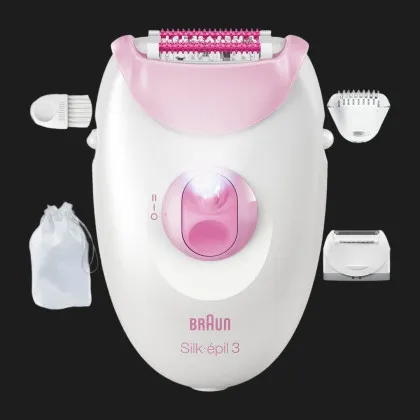 Эпилятор Braun Silk-epil 3 (White/Pink)(SE 3-033) в Староконстантинове