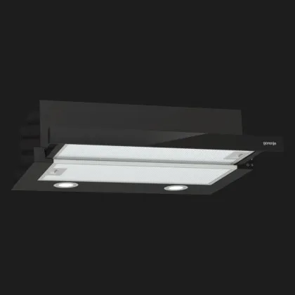 Витяжка Gorenje телескопічна, 60 см, 450 м3/год (Black) (TH62E4BG)