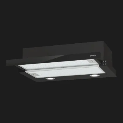 Витяжка Gorenje телескопічна, 60 см, 450 м3/год (Black) (TH62E4BG)