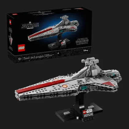 Конструктор LEGO Star Wars Зоряний крейсер класу «Венатор» (75441)