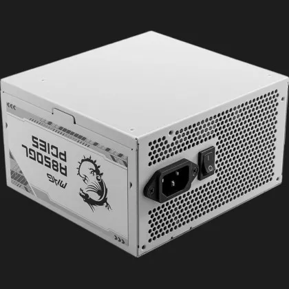 Блок живлення MSI MAG A850GL PCIE5 850W (WHITE) (MAG A850GL PCIE5 WHITE)