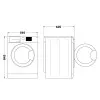 Пральна машина Whirlpool (FFB11469BCVUA) (White/Black)