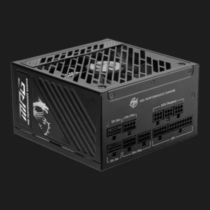 Блок живлення MSI MPG A1000GS PCIE5 1000W (MPG A1000GS PCIE5)