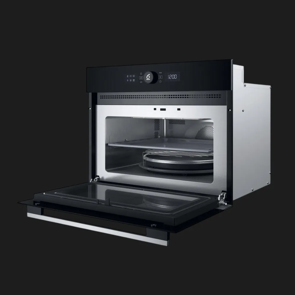 Микроволновая печь встроенная Whirlpool WMW57DHMX (Silver/Black)