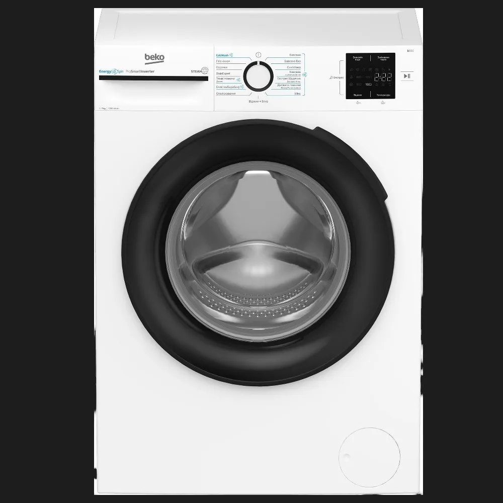 Пральна машина Beko (BM1WFSU37233WB) (White/Black)