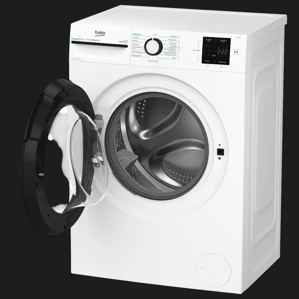 Пральна машина Beko (BM1WFSU37233WB) (White/Black)