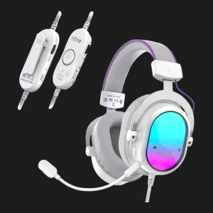 Гарнітура Fifine H16 7.1 White RGB (H16W) (White) (UA)