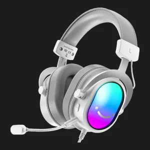 Гарнітура Fifine H16 7.1 White RGB (H16W) (White) (UA)