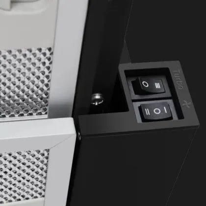 Витяжка Hansa телескопічна, 60 см, 270 м3/год (Black) (OTP6243BH)