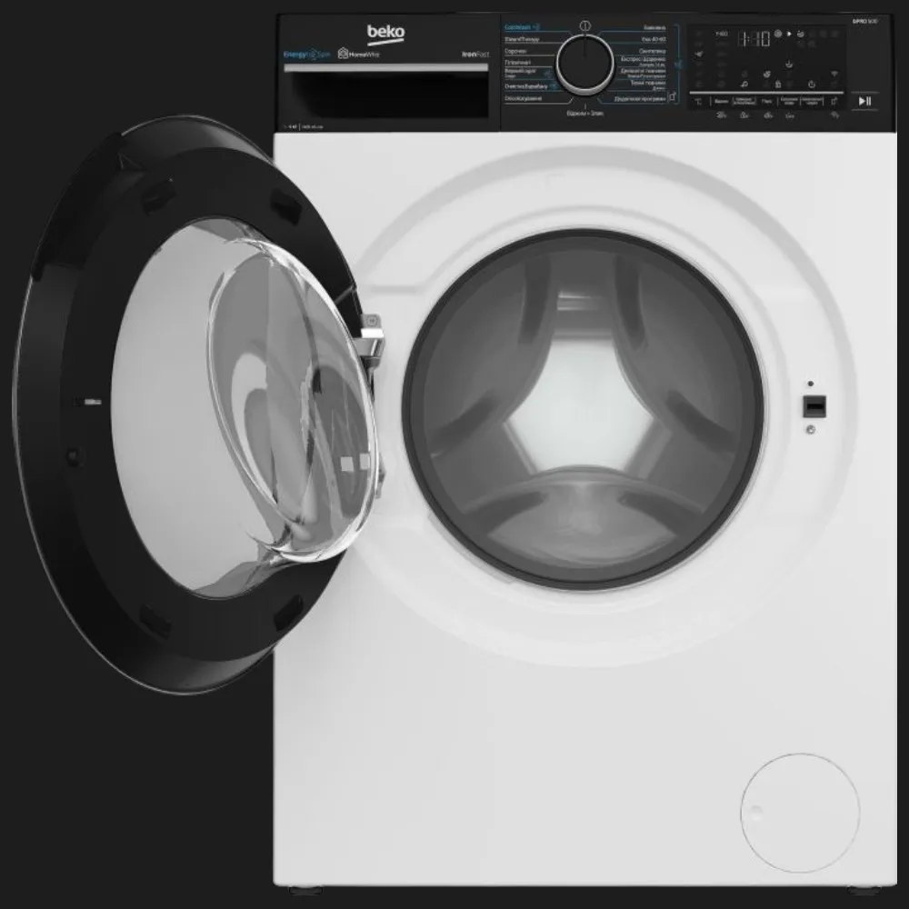 Пральна машина Beko (B5WFU69415WPBB) (Black/White)
