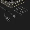 Вентилятор ID-Cooling AF-127-GDL 120 (Black) (AF-127-GDL)