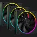 Вентилятор ID-Cooling AF-127-ARGB-K KIT x3 120 (Black) (AF-127-ARGB-K TRIO)