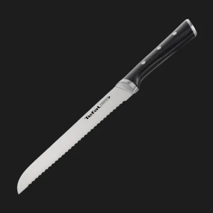Нож для хлеба Tefal Ice Force 20см (Steel/Black) (K2320414)