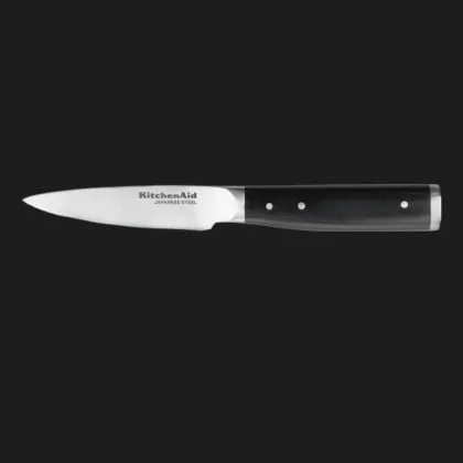 Нож для чистки овощей и фруктов KitchenAid Coreline 9 см (Steel/Black) (KOG35ASSOHOBA)