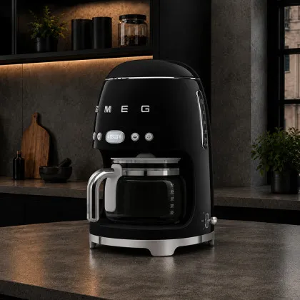 Кавоварка SMEG (Black) в Камʼянському
