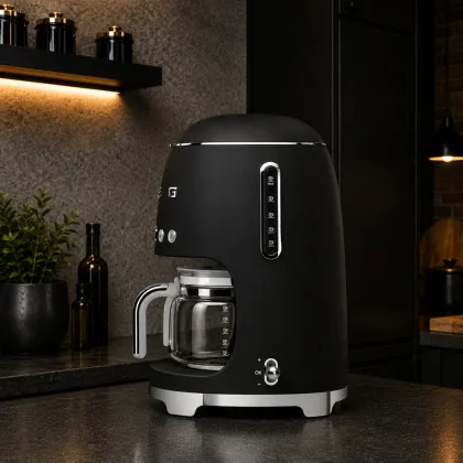 Кавоварка SMEG (Black Matte) в Камʼянському