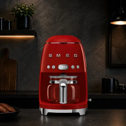Кофеварка SMEG (Red) (Ultra)