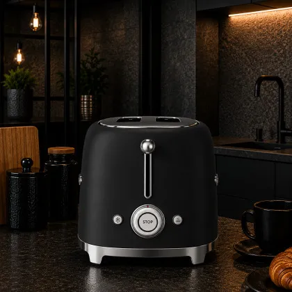 Тостер SMEG (Matt Black)