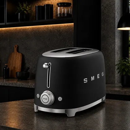 Тостер SMEG (Matt Black) (Ultra)