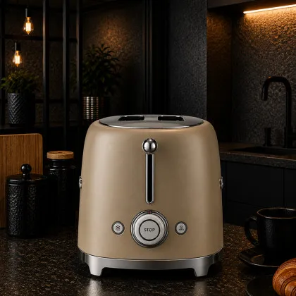 Тостер SMEG (Matte Champagne) (Ultra)