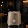 Тостер SMEG (Matte Champagne)