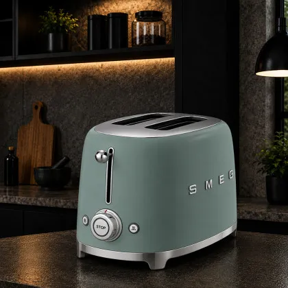 Тостер SMEG (Matt Emerald Green) (Ultra)