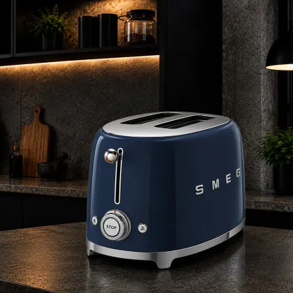 Тостер SMEG (TSF01NBEU) (Navy Blue) в Києві