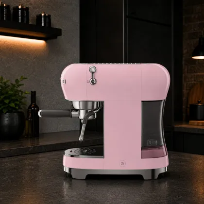 Кофемашина SMEG (Pink) (Ultra)
